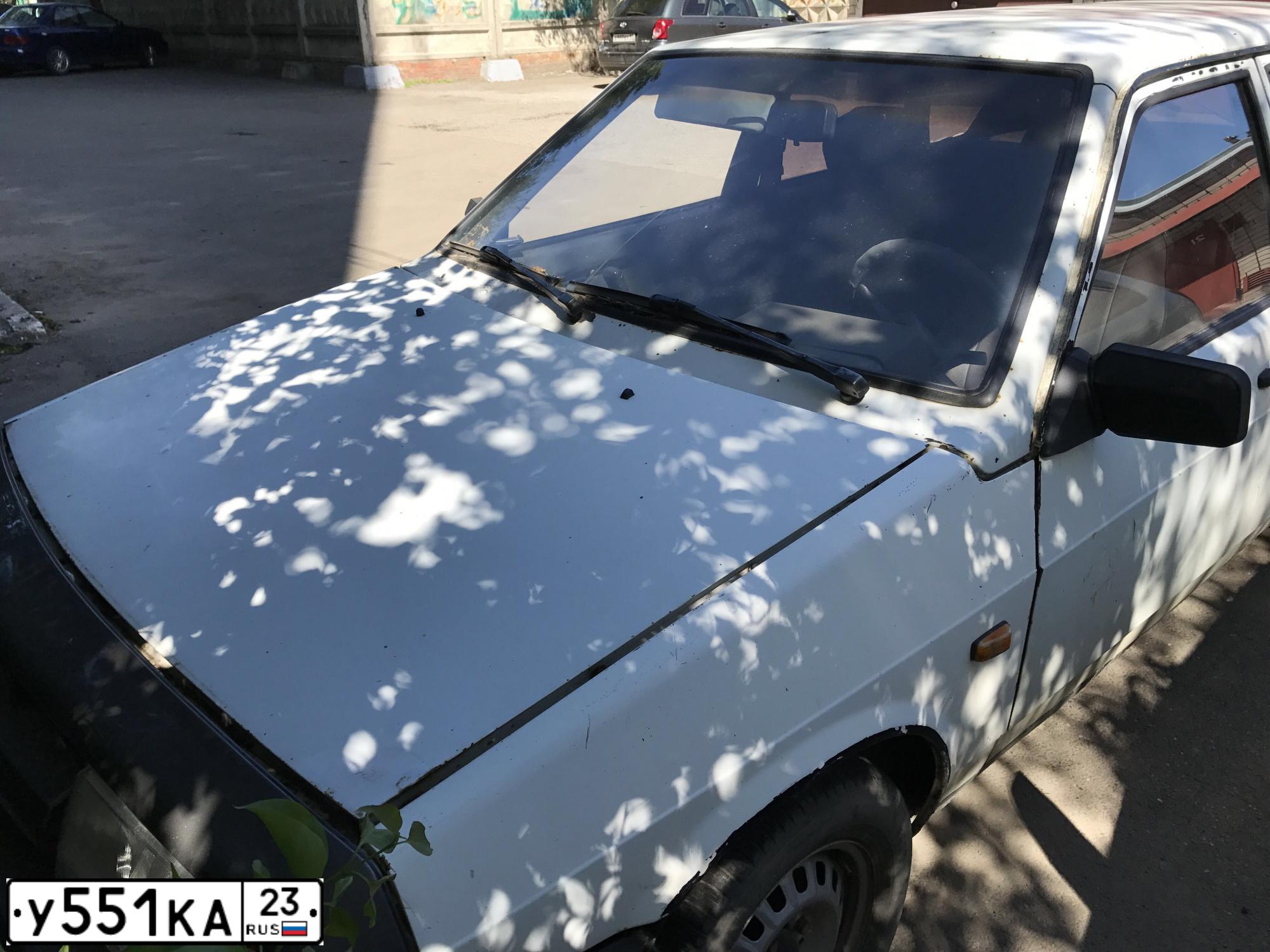 Фото автомобиля LADA 2109 SAMARA, 1989 — госномер С734ТН123. Цвет: Белый