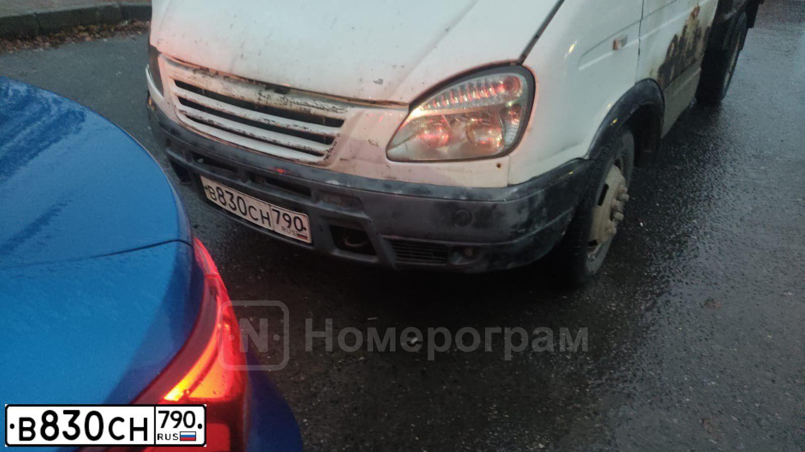 Фото автомобиля GAZ 3302 EL, 2005 — госномер В830СН790. Цвет: Белый