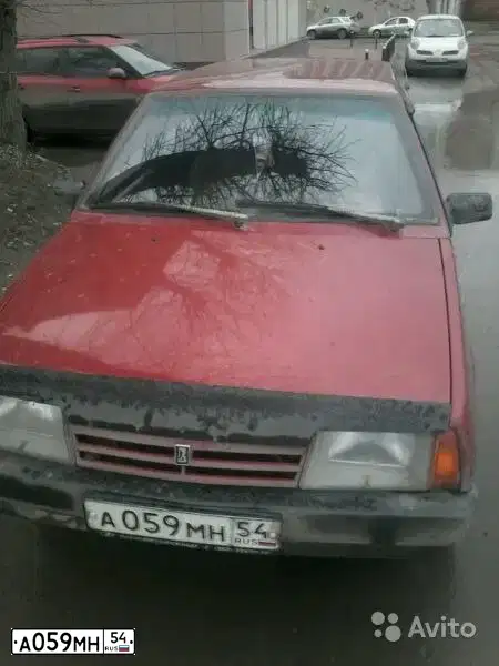 Фото автомобиля LADA 2109 SAMARA, 1997 — госномер А059МН54. Цвет: ВИШНЕВЫЙ