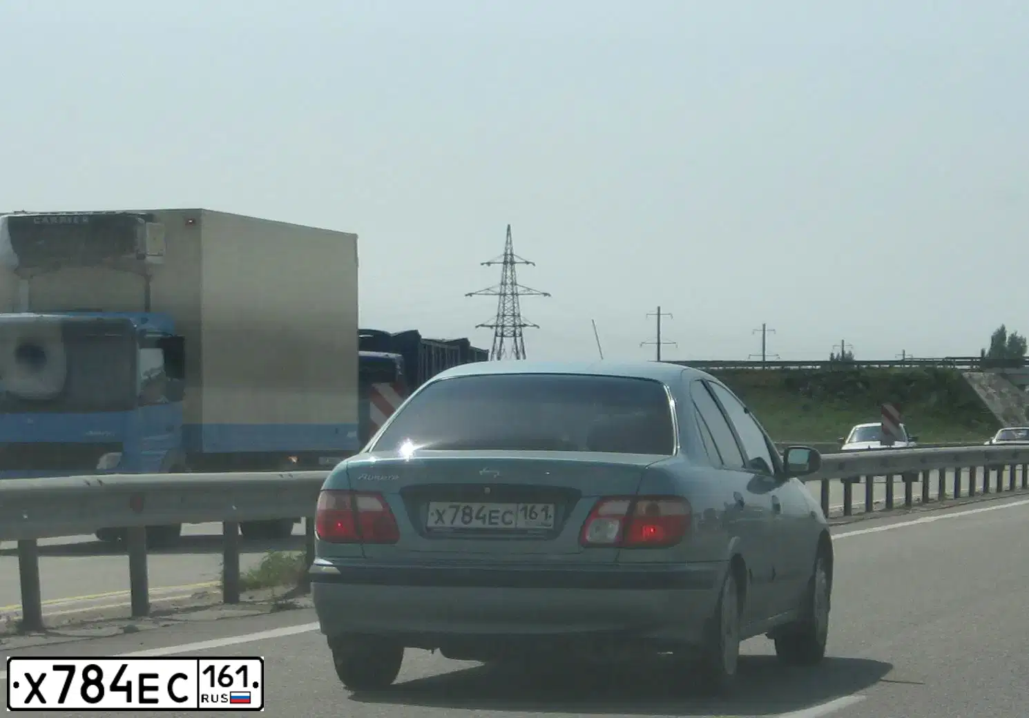 Фото автомобиля NISSAN ALMERA, 2003 — госномер С016ММ61. Цвет: С.ЗЕЛЕНЫЙ