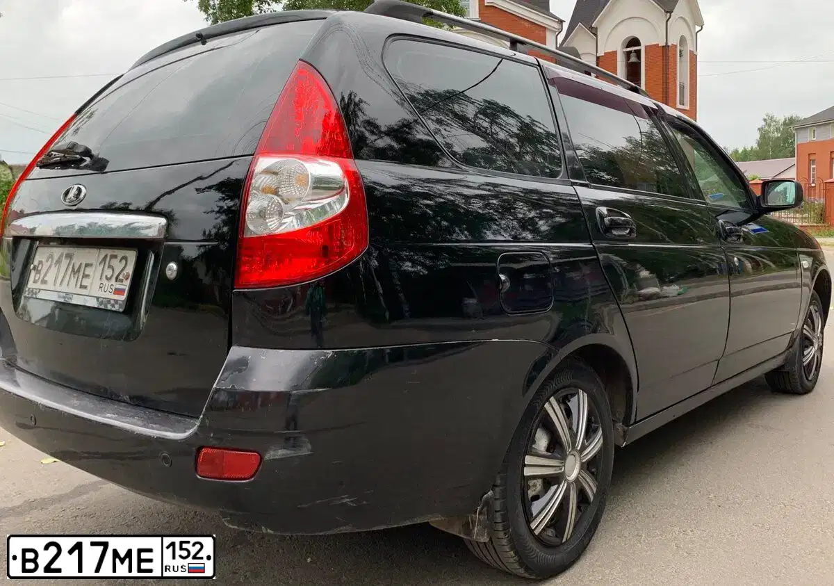 Фото автомобиля LADA PRIORA, 2010 — госномер Е315КХ08