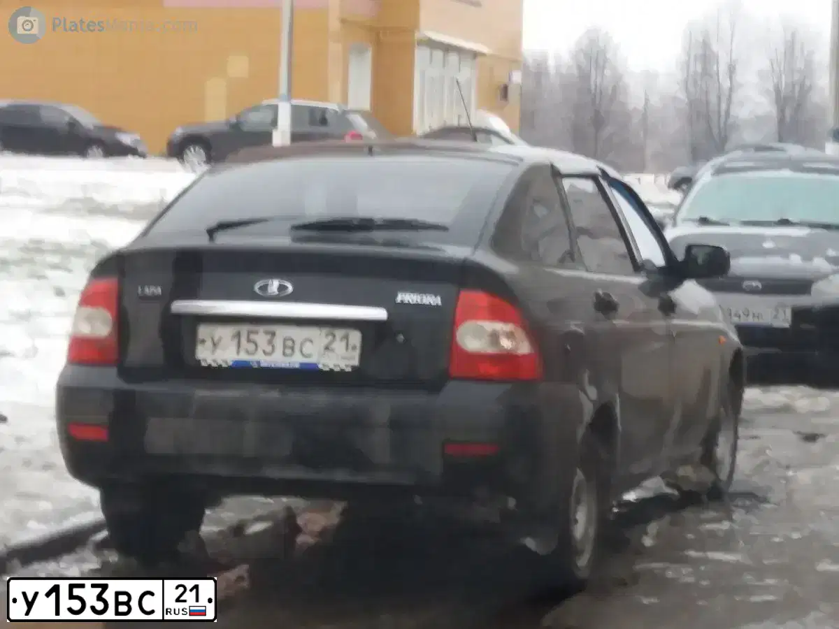Фото автомобиля LADA 2172 PRIORA, 2011 — госномер У501РВ152. Цвет: СИНЕ-ЧЕРНЫЙ