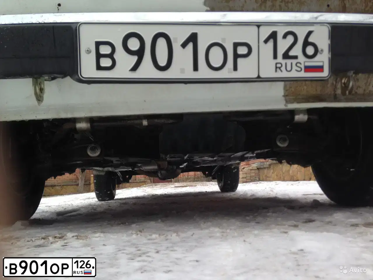 Фото автомобиля LADA 2105 LADA, 2010 — госномер В901ОР126. Цвет: Белый