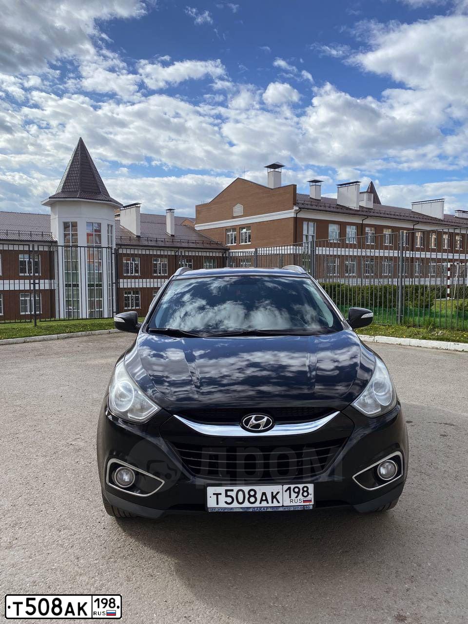 Фото автомобиля HYUNDAI IX35, 2012 — госномер О070КК178. Цвет: ЧЕРНЫЙ