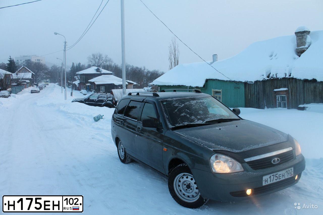 Фото автомобиля LADA 2171 PRIORA, 2009 — госномер Н175ЕН102. Цвет: Серо-сине-зеленый