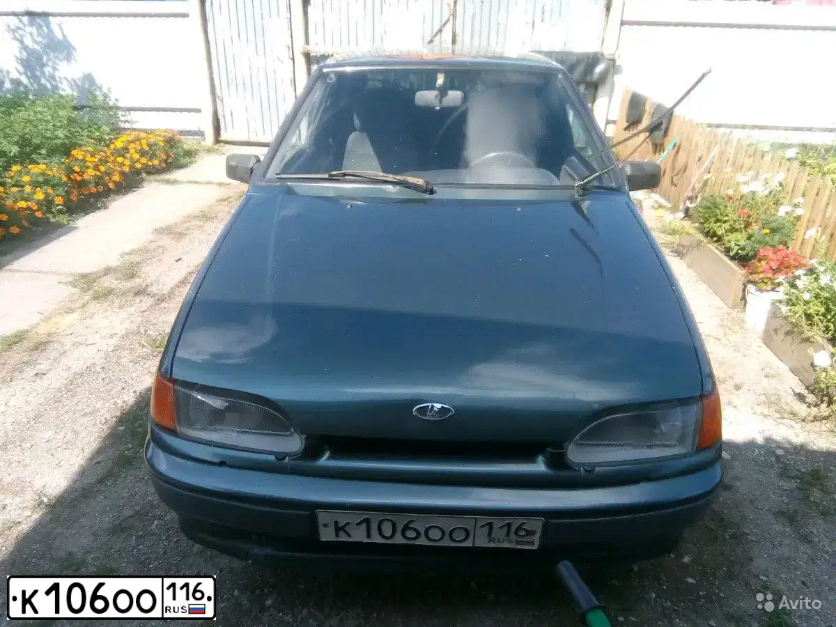 Фото автомобиля LADA 2114 SAMARA, 2006 — госномер К106ОО116. Цвет: СЕРО-СИНЕ-ЗЕЛЕНЫЙ