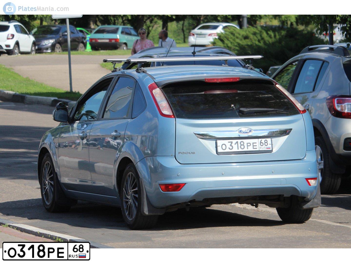 Фото автомобиля UAZ 3741, 2014 — госномер О318РЕ68. Цвет: ЗАЩИТНЫЙ