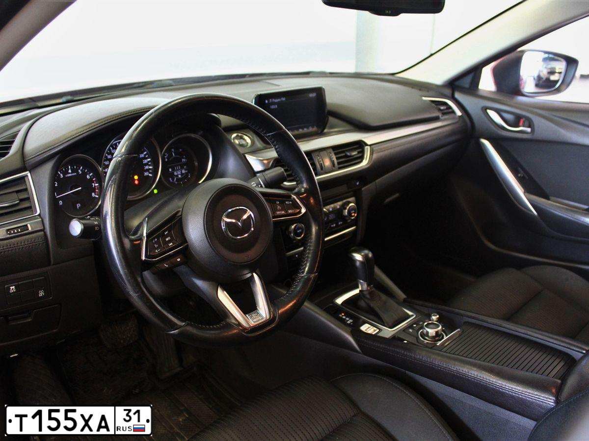 Фото автомобиля MAZDA 6, 2016 — госномер Н600ЕВ46. Цвет: Красный