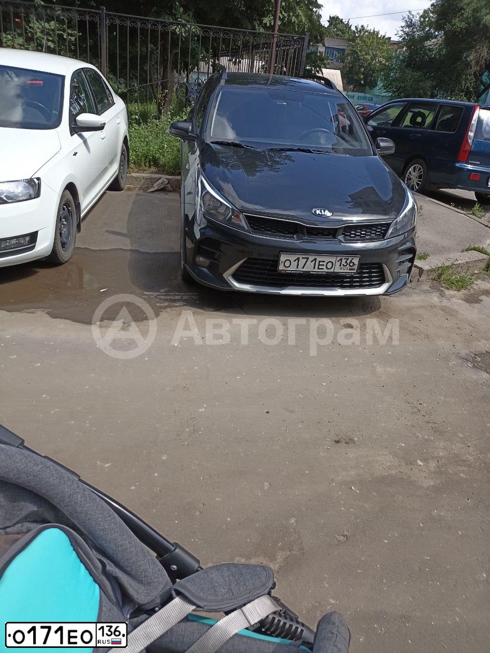 Фото автомобиля KIA RIO, 2020 — госномер О171ЕО136