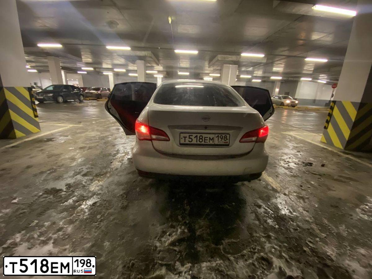 Фото автомобиля NISSAN ALMERA /AVTOVAZ/, 2015 — госномер М245АТ750. Цвет: Серебристый
