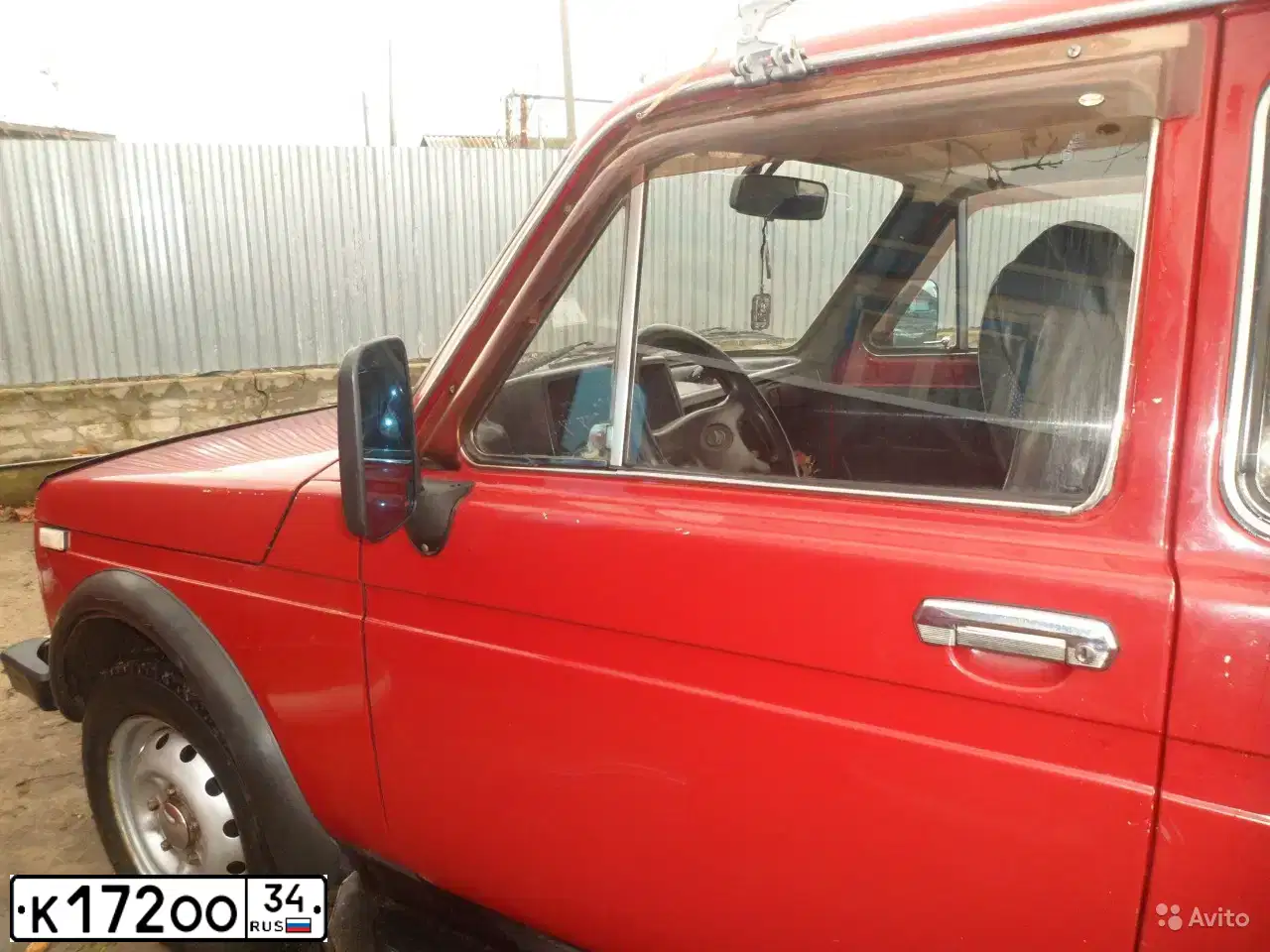 Фото автомобиля LADA NIVA, 1994 — госномер Н090ОН134. Цвет: Красный
