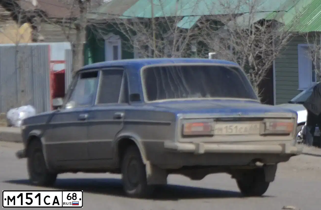 Фото автомобиля LADA 2106, 2001 — госномер М151СА68. Цвет: СИНЕ-ЗЕЛЕНЫЙ
