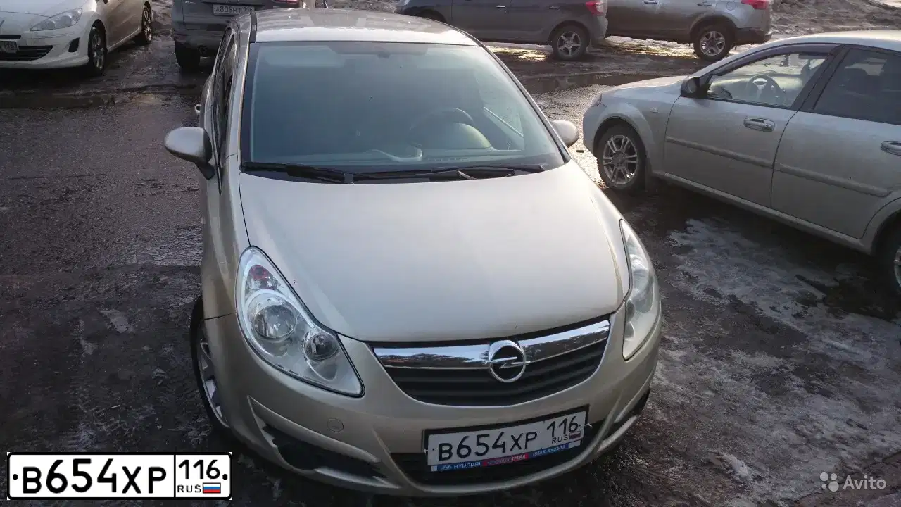 Фото автомобиля OPEL CORSA, 2007 — госномер А679ВН702. Цвет: СЕРО-ЗОЛОТИСТЫЙ