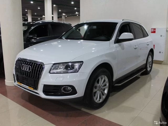 Фото автомобиля AUDI Q5, 2014 — госномер О516РС33. Цвет: Белый