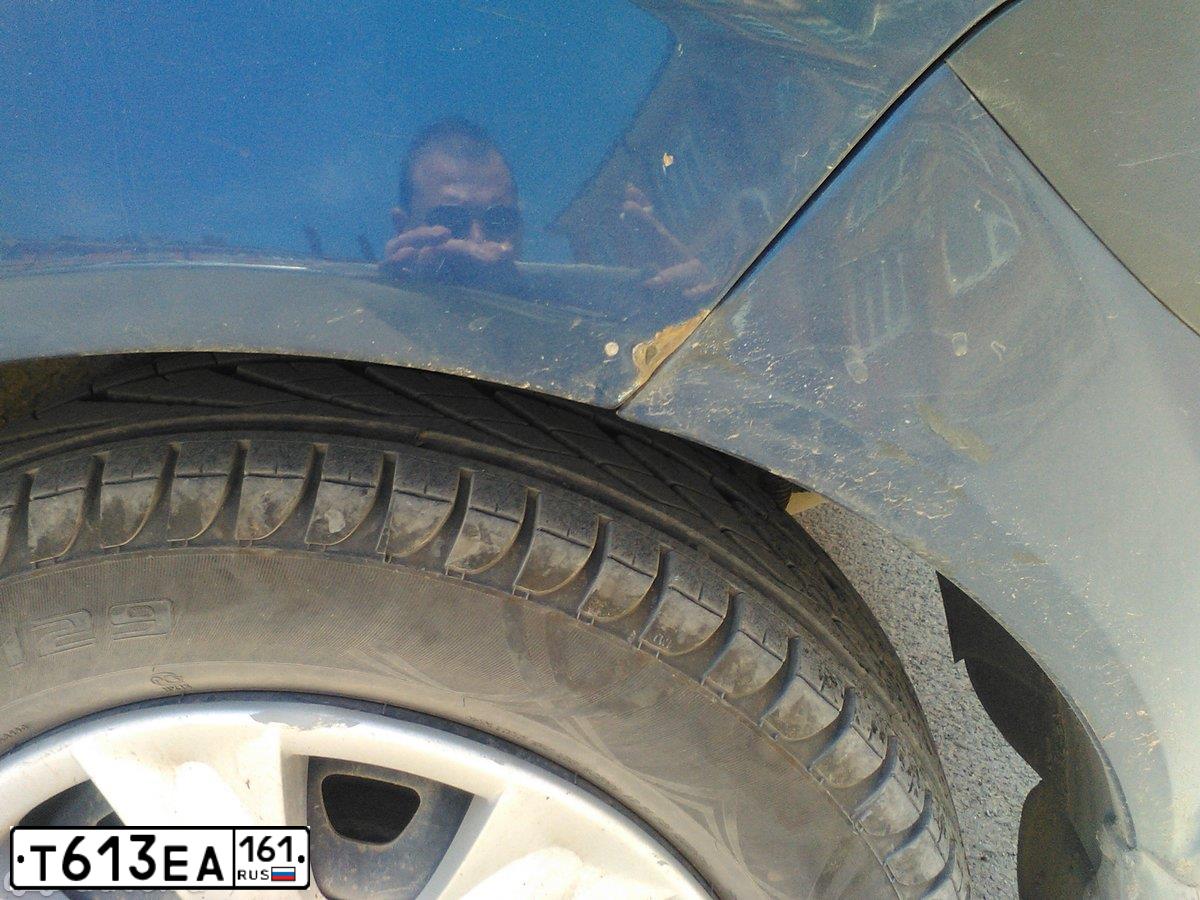 Фото автомобиля HYUNDAI GETZ, 2008 — госномер Т613ЕА161. Цвет: СИНИЙ