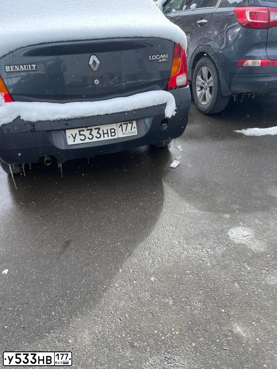 Фото автомобиля RENAULT LOGAN, 2006 — госномер М986МО977