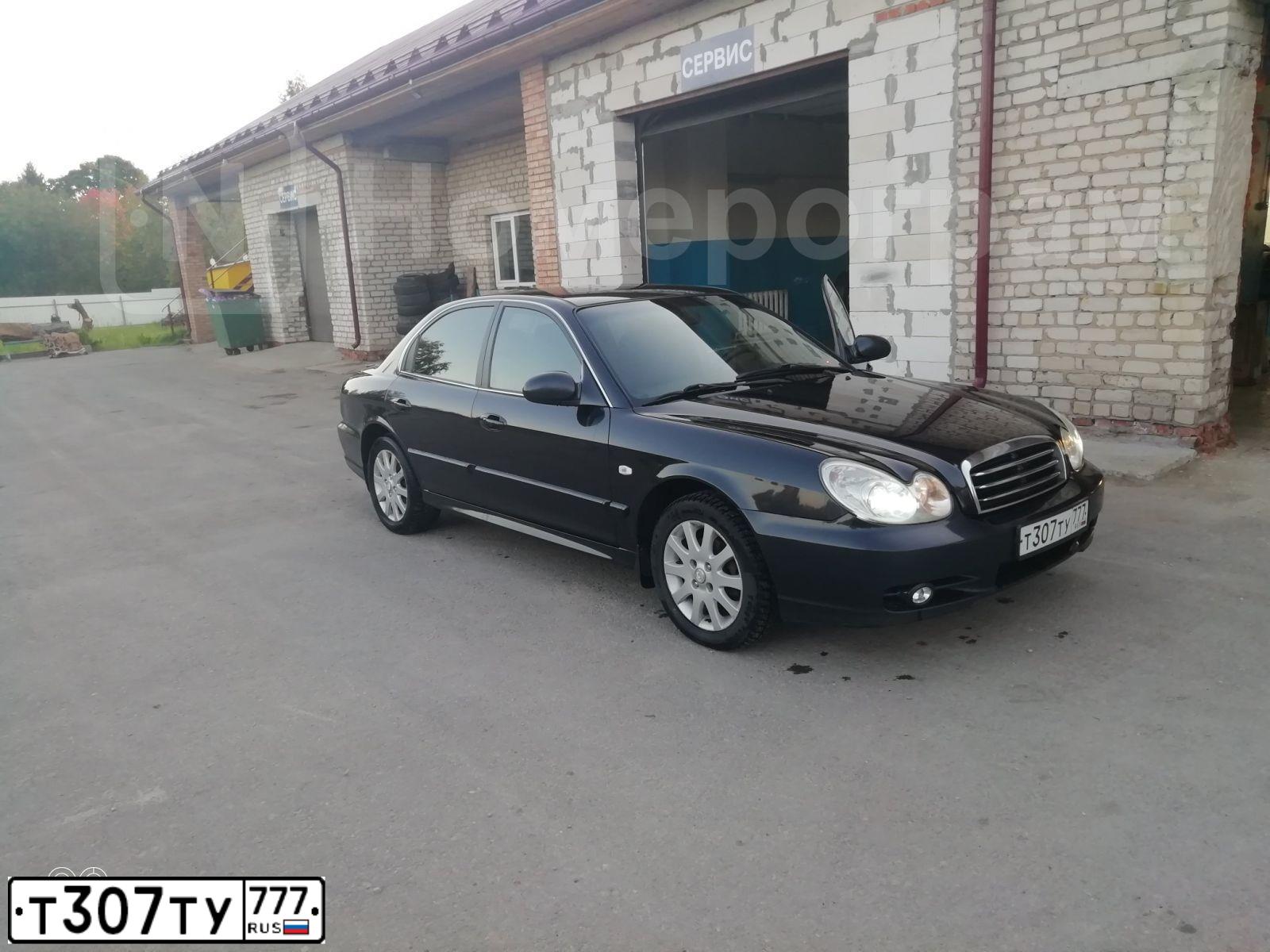 Фото автомобиля TAGAZ SONATA, 2008 — госномер В152ХА763. Цвет: ЧЕРНЫЙ