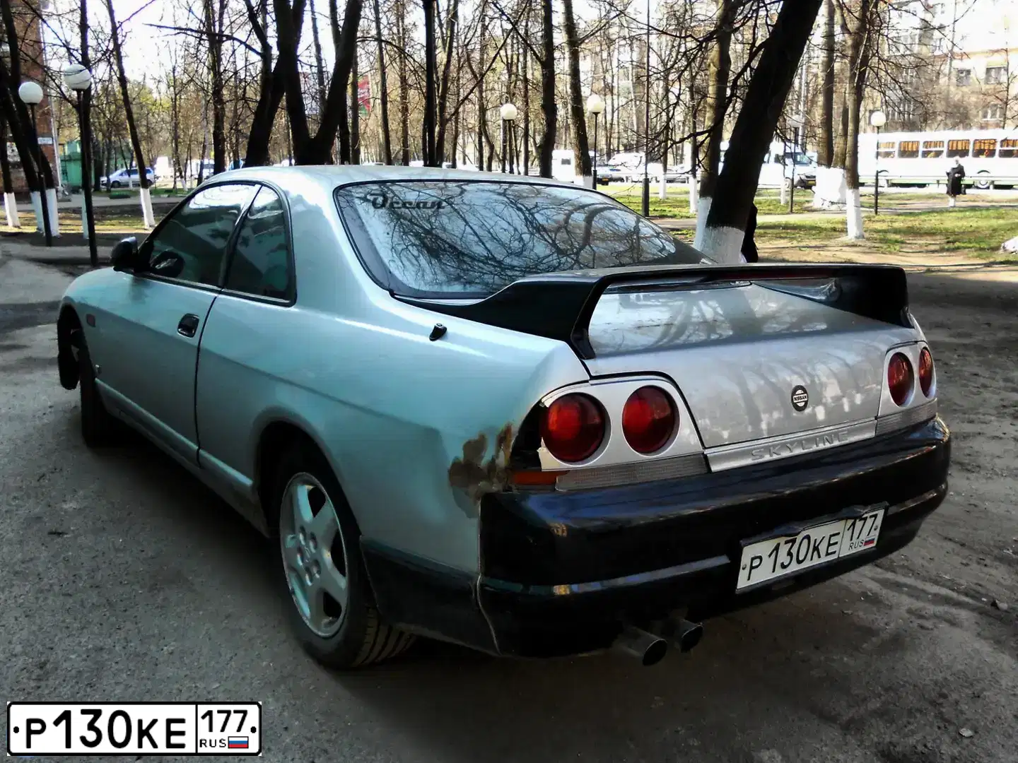 Фото автомобиля NISSAN SKYLINE, 1993 — госномер Р637ЕЕ126