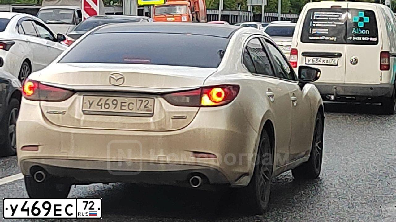 Фото автомобиля MAZDA 6, 2013 — госномер Р469НМ45