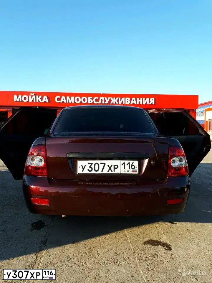 Фото автомобиля LADA 2170 PRIORA, 2011 — госномер Н602ОН159. Цвет: ТЕМНО-ВИШНЕВЫЙ