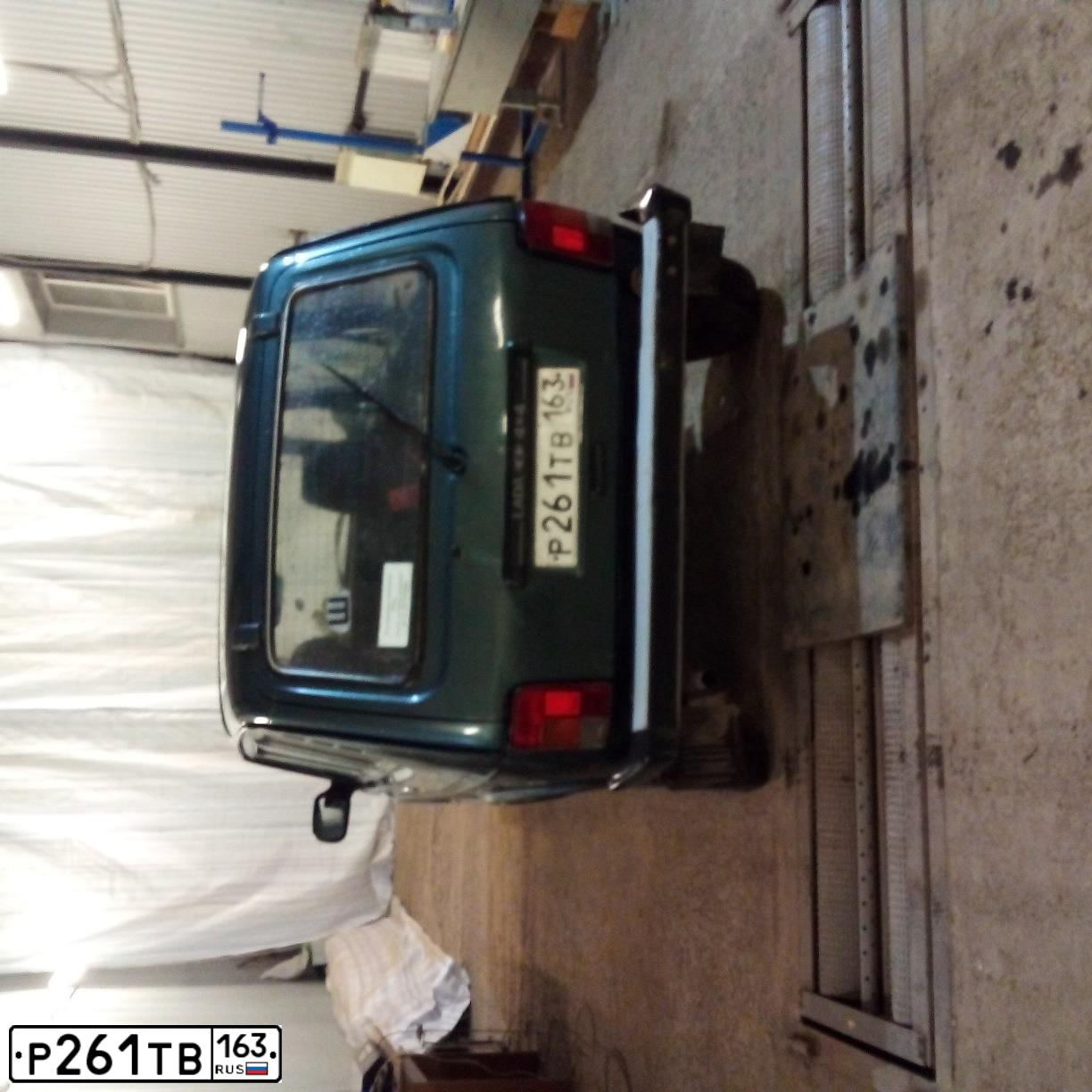 Фото автомобиля LADA 2131 NIVA, 2012 — госномер К829СС763. Цвет: Серо-сине-зеленый
