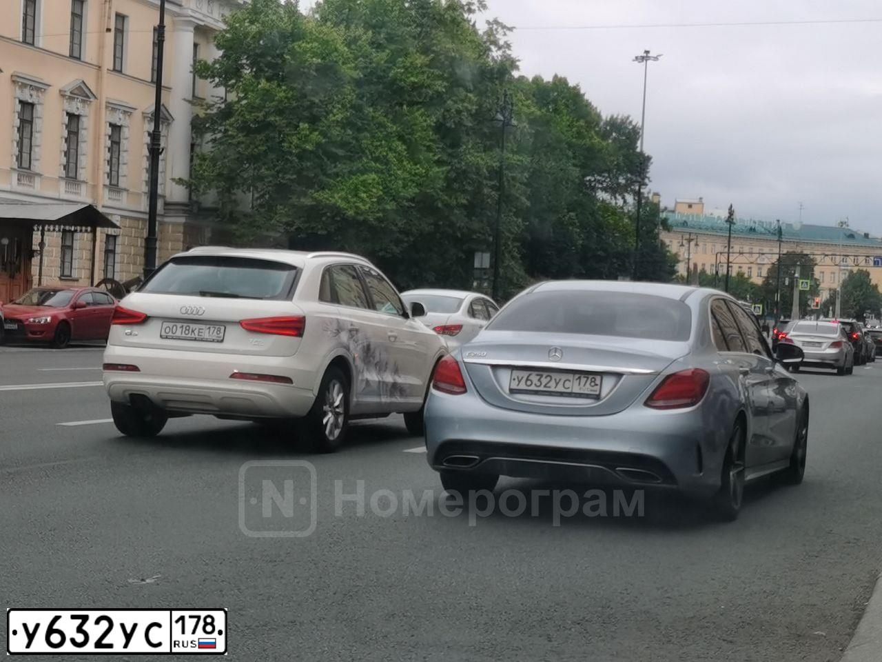 Фото автомобиля MERCEDES-BENZ C250, 2016 — госномер У270РН198