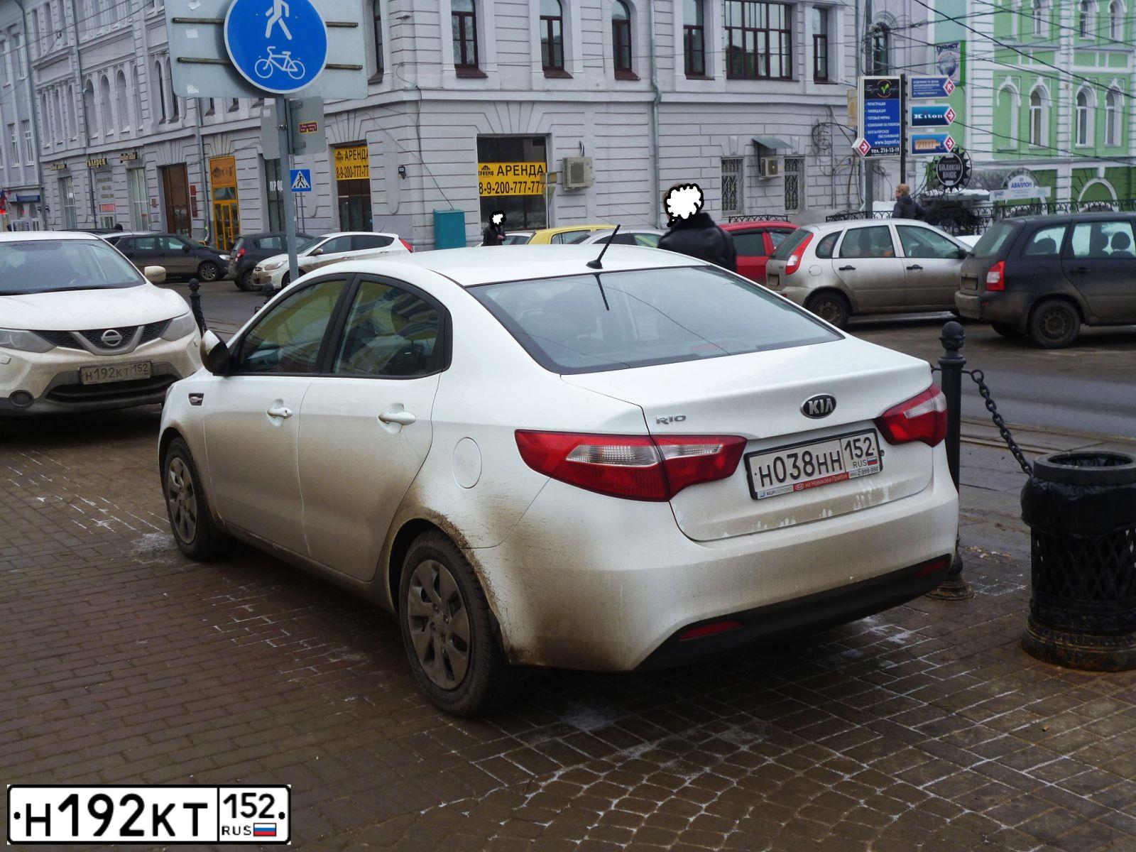 Фото автомобиля NISSAN QASHQAI, 2014 — госномер Н192КТ152. Цвет: Белый