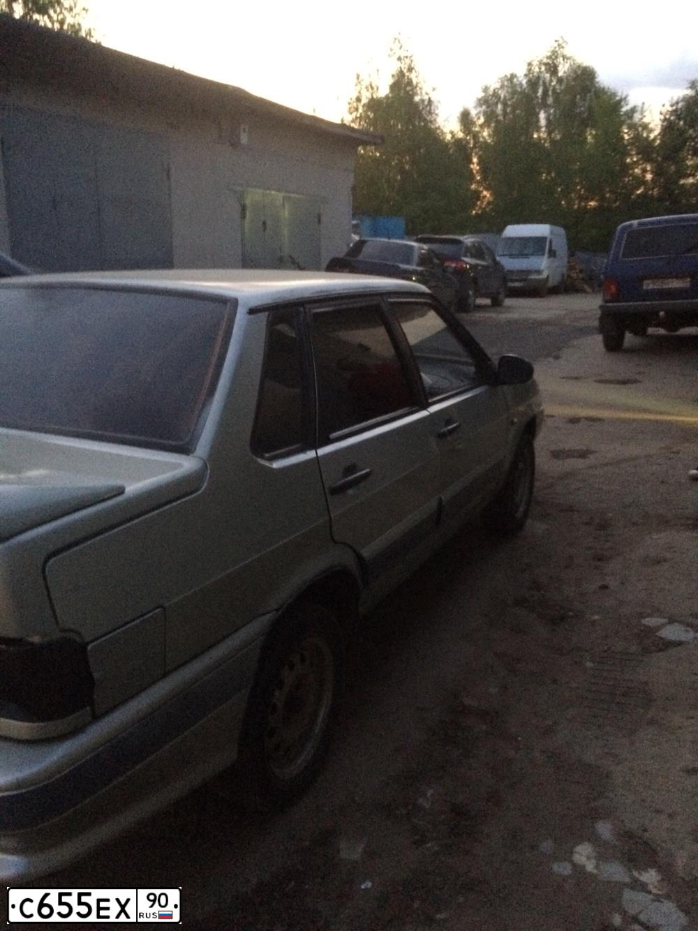 Фото автомобиля LADA 2115 SAMARA, 2002 — госномер С655ЕХ90. Цвет: СЕРЕБРИСТЫЙ МЕТАЛИК