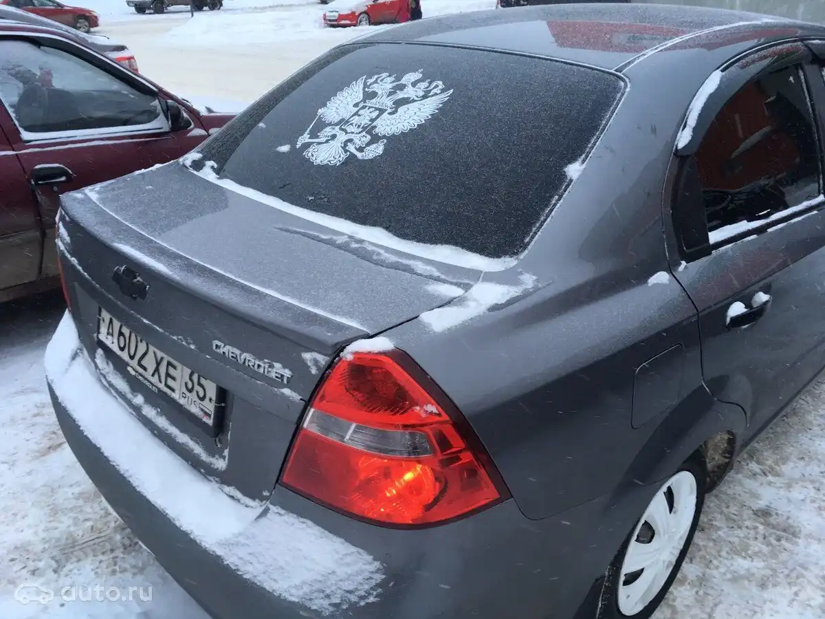 Фото автомобиля CHEVROLET AVEO, 2007 — госномер М556МА35