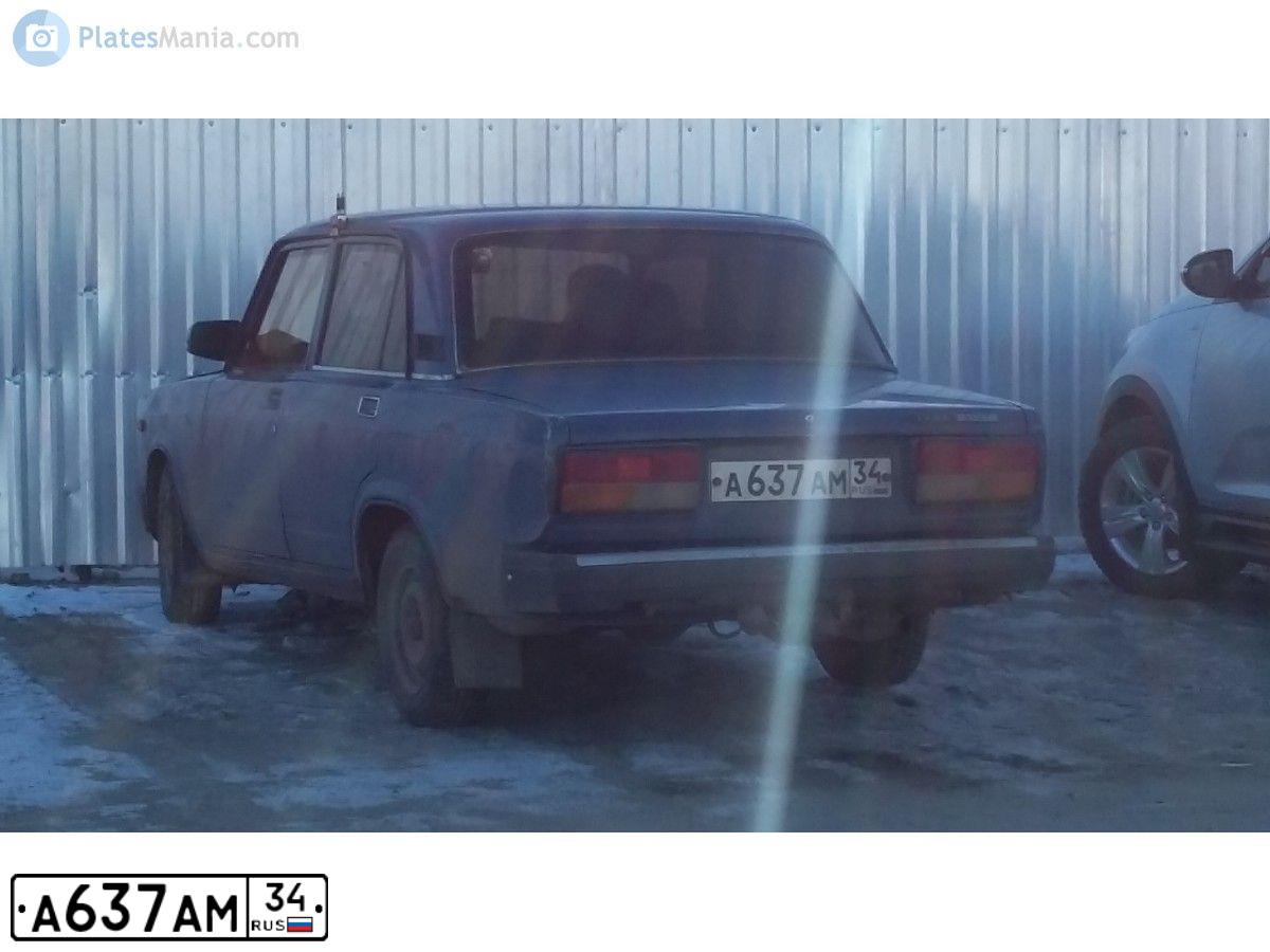 Фото автомобиля LADA 2107, 2005 — госномер А712НС82. Цвет: синий
