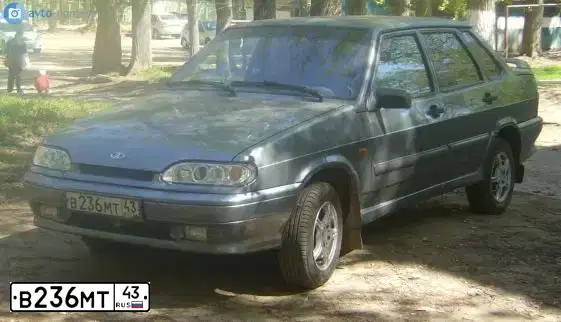 Фото автомобиля LADA 2115 SAMARA, 2008 — госномер В236МТ43. Цвет: СРЕДНИЙ СЕРО-ЗЕЛЕНЫЙ МЕТ.
