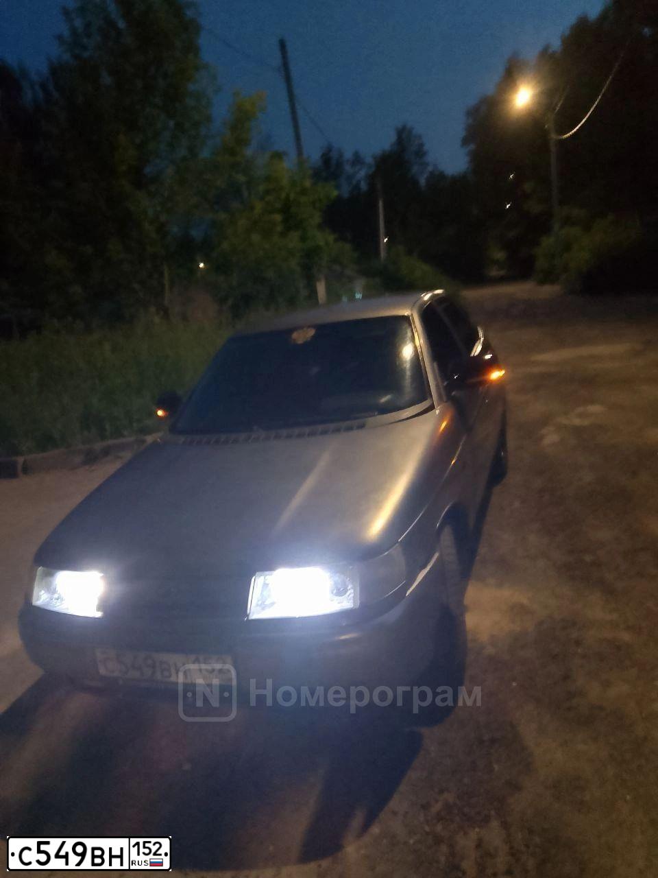 Фото автомобиля ВАЗ21122, 2002 — госномер С549ВН152. Цвет: СЕРЕБР.СЕРО-ЗЕЛЕНЫЙ