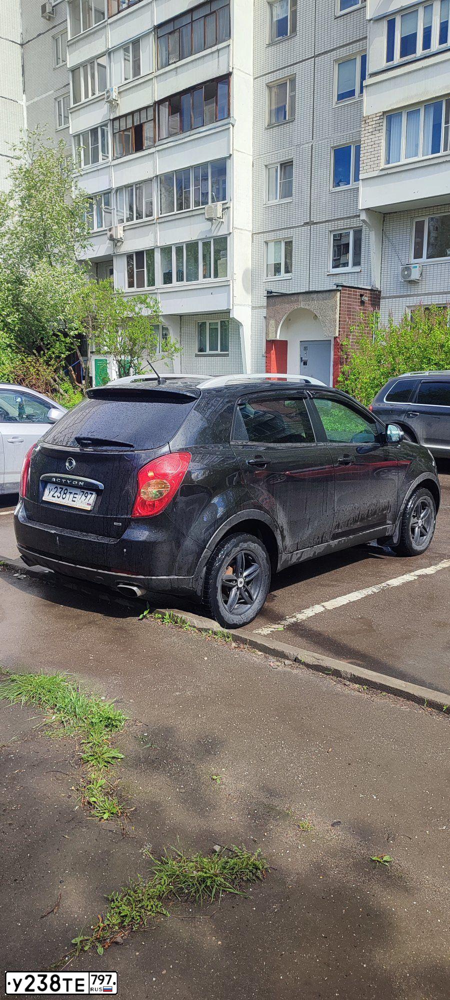 Фото автомобиля SSANGYONG ACTYON, 2011 — госномер Х150МХ76