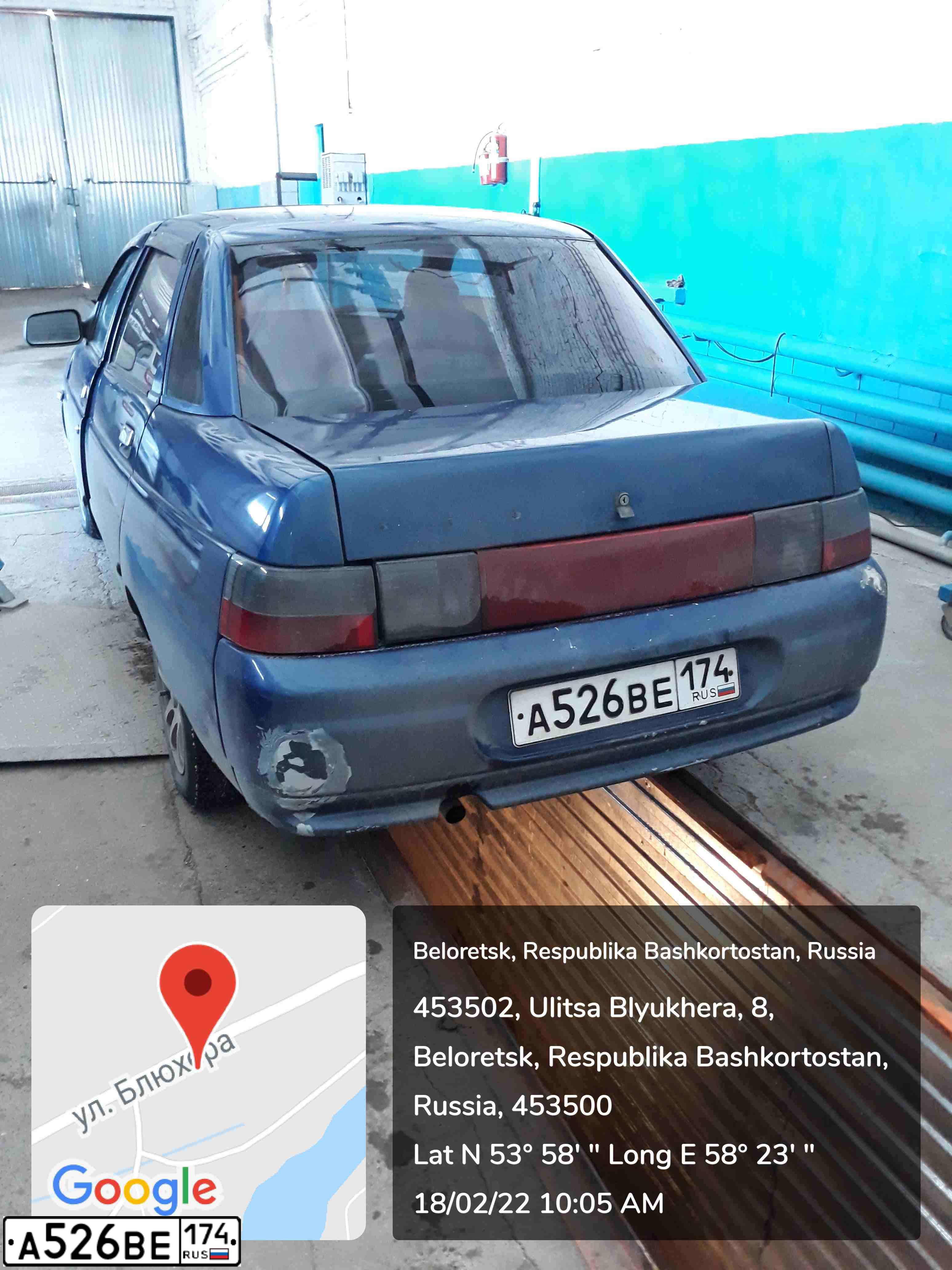 Фото автомобиля LADA 2110 LADA, 2002 — госномер Е046ХО702