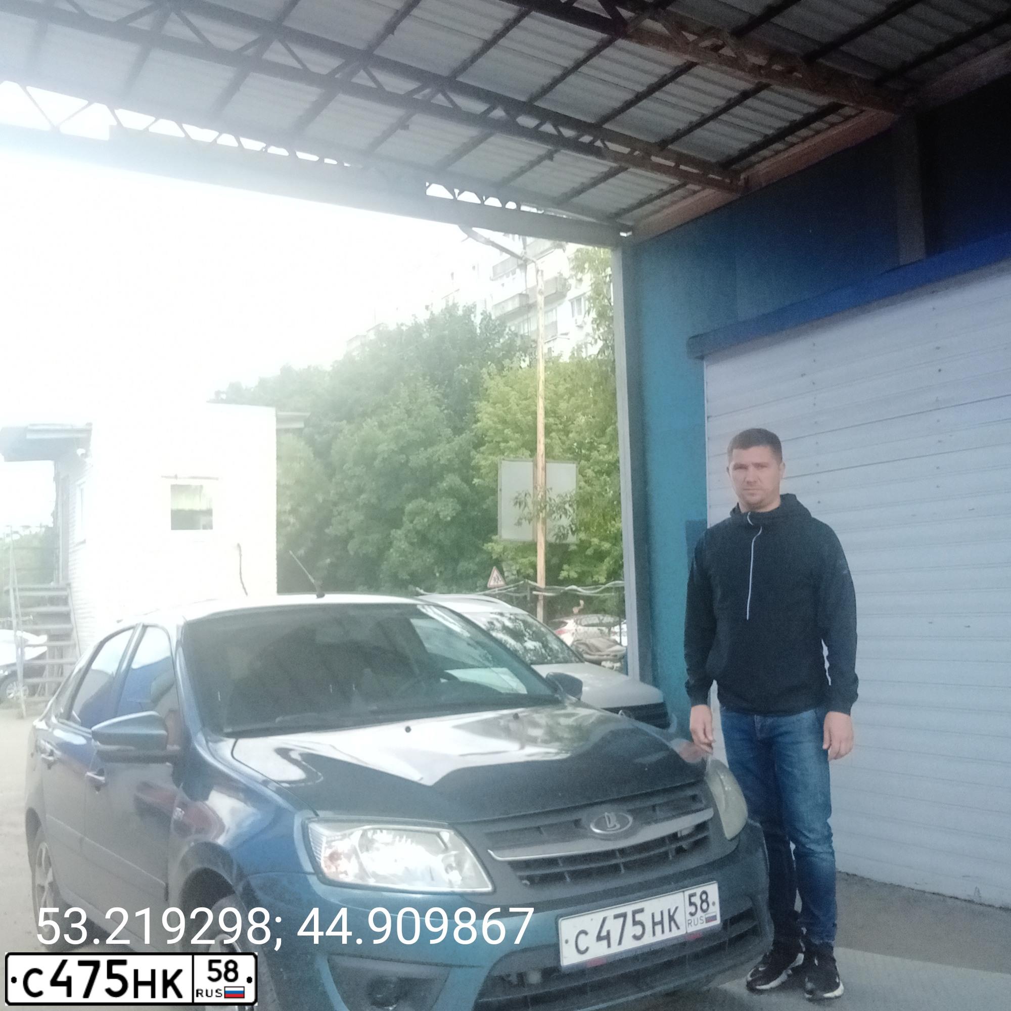 Фото автомобиля LADA GRANTA, 2014 — госномер С490СМ58