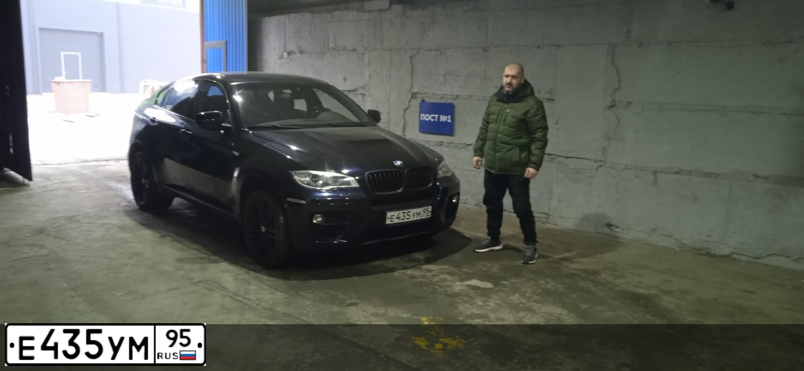Фото автомобиля BMW X6, 2013 — госномер В071ОТ06