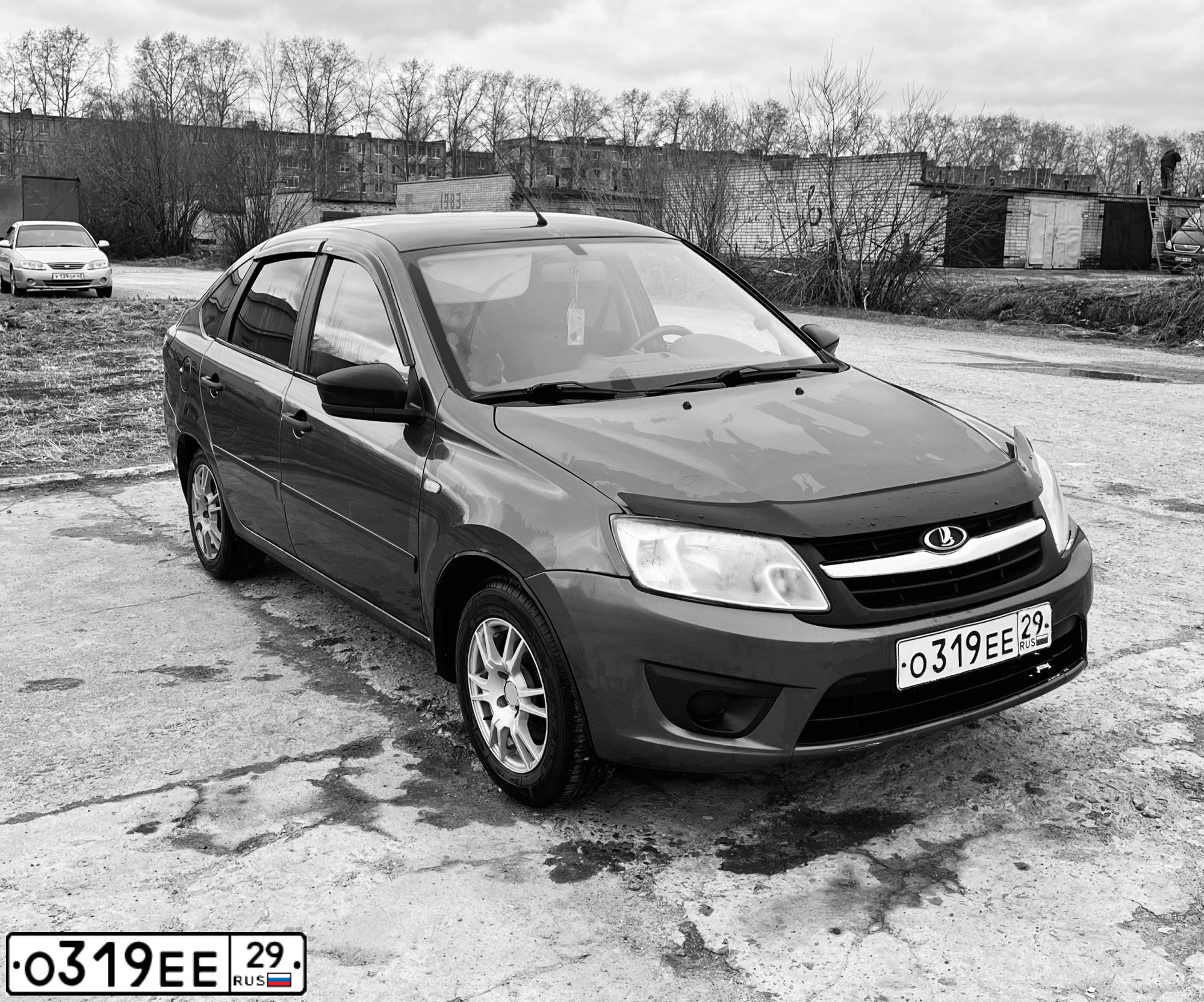 Фото автомобиля LADA GRANTA, 2014 — госномер О207РВ29