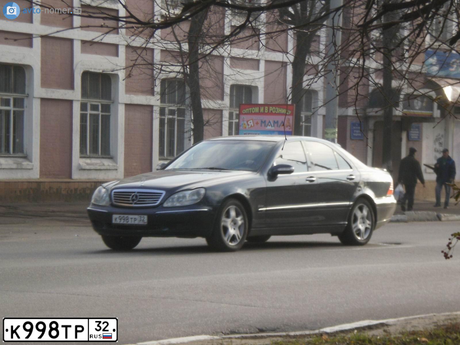 Фото автомобиля MERCEDES S-KLASSE, 1998 — госномер В075РА69. Цвет: ЧЕРНЫЙ