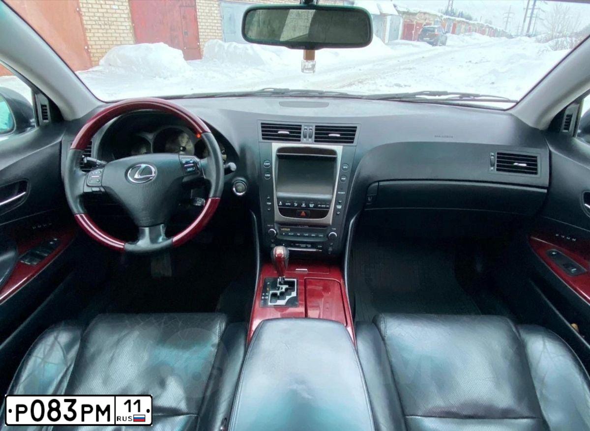 Фото автомобиля LEXUS GS, 2005 — госномер Е725СС97. Цвет: ТЕМНО-СЕРЫЙ