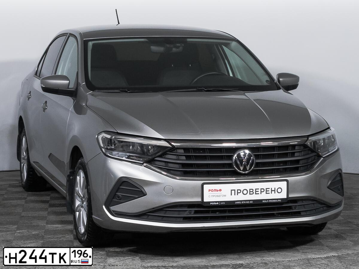 Фото автомобиля VOLKSWAGEN POLO, 2021 — госномер А230УА790. Цвет: СЕРЫЙ