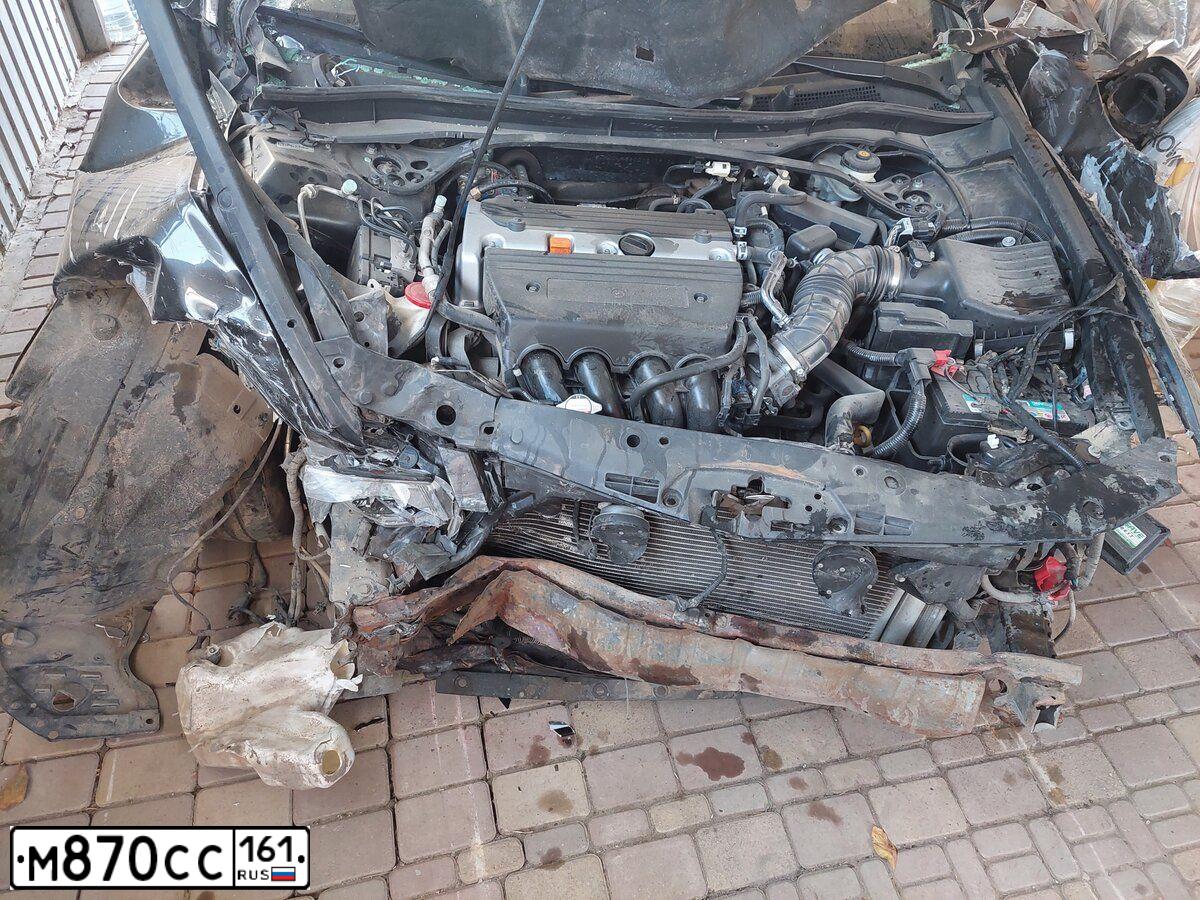 Фото автомобиля HONDA ACCORD, 2012 — госномер К555ЕК64. Цвет: СЕРЫЙ ТЕМНЫЙ