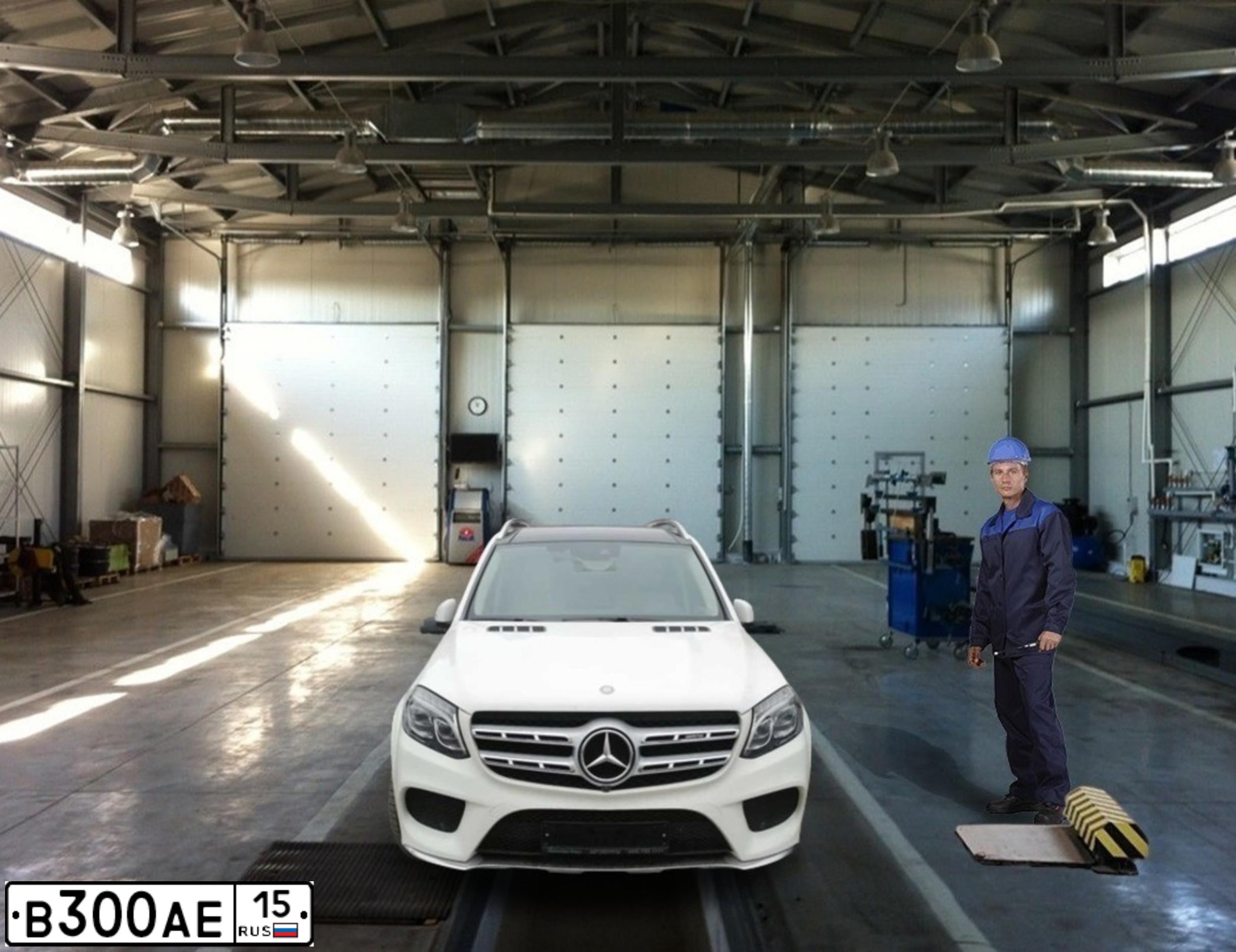 Фото автомобиля MERCEDES GL-KLASSE, 2016 — госномер В063НК06. Цвет: Белый