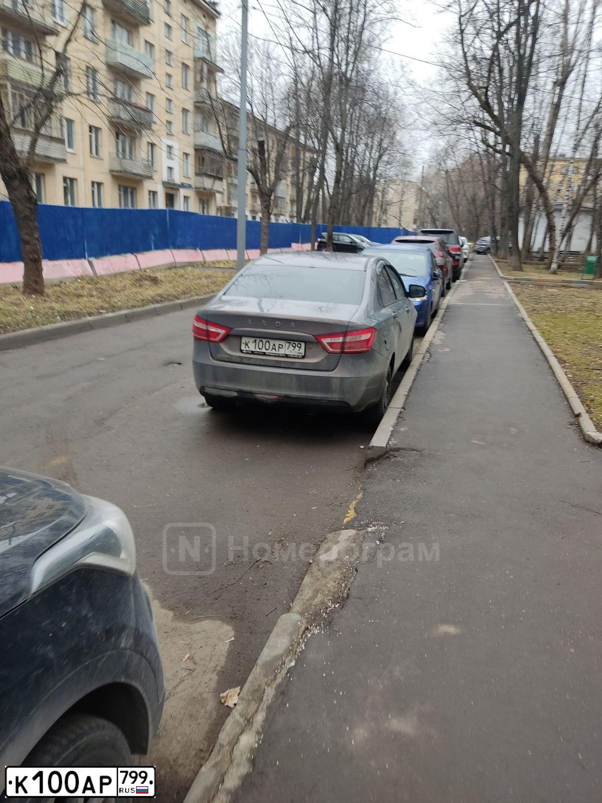 Фото автомобиля LADA VESTA, 2017 — госномер М049СТ797