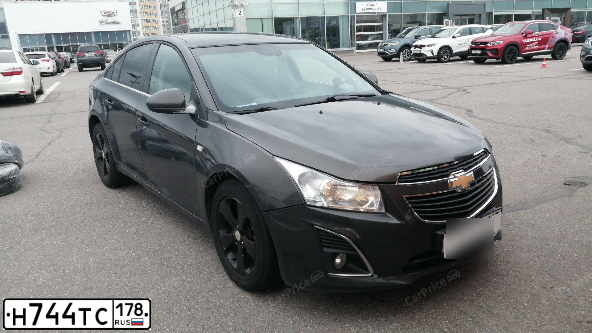 Фото автомобиля CHEVROLET CRUZE, 2013 — госномер Т074АН58. Цвет: СЕРЫЙ МЕТАЛЛИК