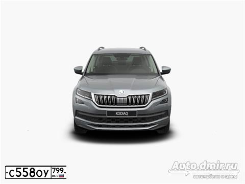 Фото автомобиля SKODA KODIAQ, 2019 — госномер С558ОУ799. Цвет: ТЕМНО-СЕРЫЙ