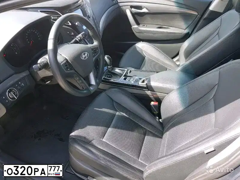 Фото автомобиля HYUNDAI I40, 2015 — госномер А814АН716. Цвет: СЕРЫЙ