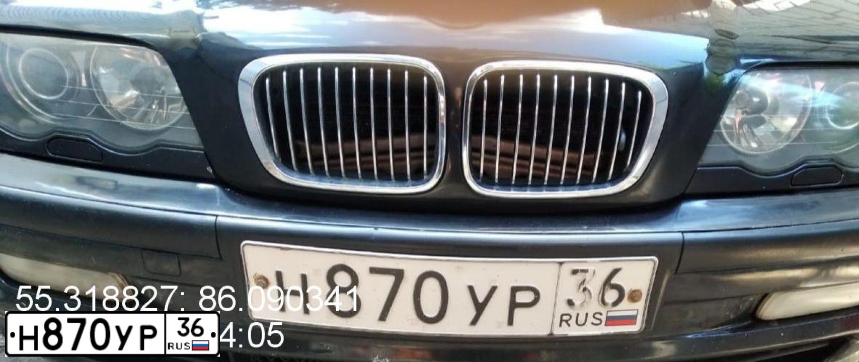Фото автомобиля BMW SERIE 3, 1999 — госномер В800ЕС90. Цвет: ЧЕРНЫЙ