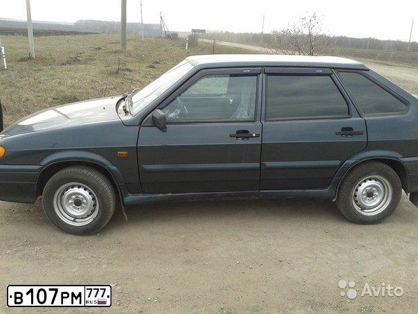 Фото автомобиля LADA 2114 SAMARA, 2012 — госномер В835ТР35. Цвет: СИНЕ - ЗЕЛЕНЫЙ