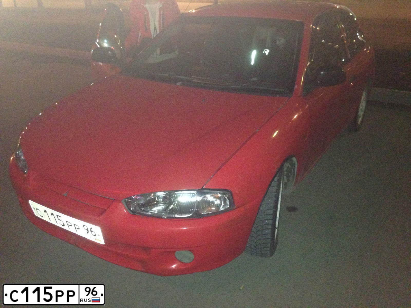 Фото автомобиля MITSUBISHI MIRAGE, 1998 — госномер С115РР96