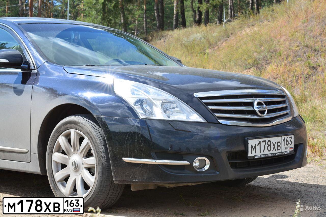 Фото автомобиля NISSAN TEANA, 2010 — госномер М178ХВ163. Цвет: ЧЕРНЫЙ